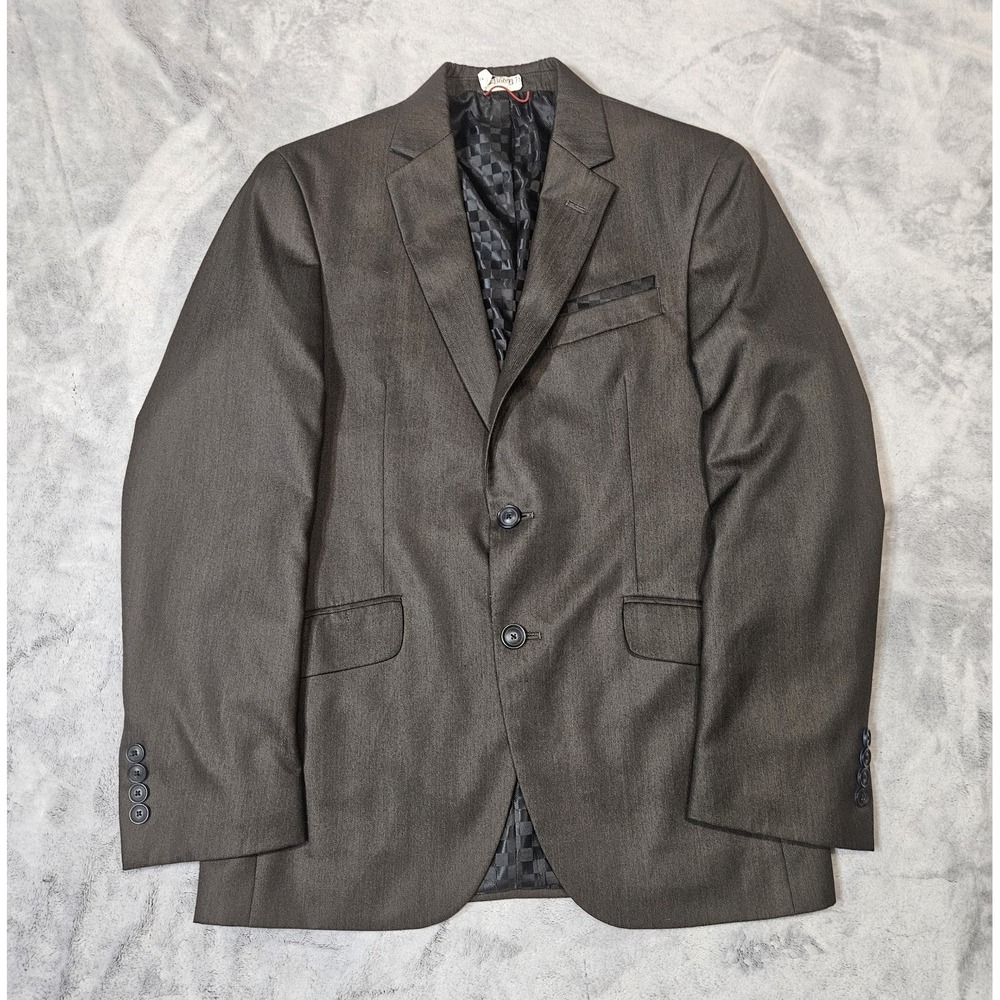 Billy London UK Blazer Size 36S Brown Two Button